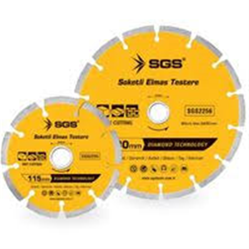 SGS SOKETLİ ELMAS TESTERE 115MM